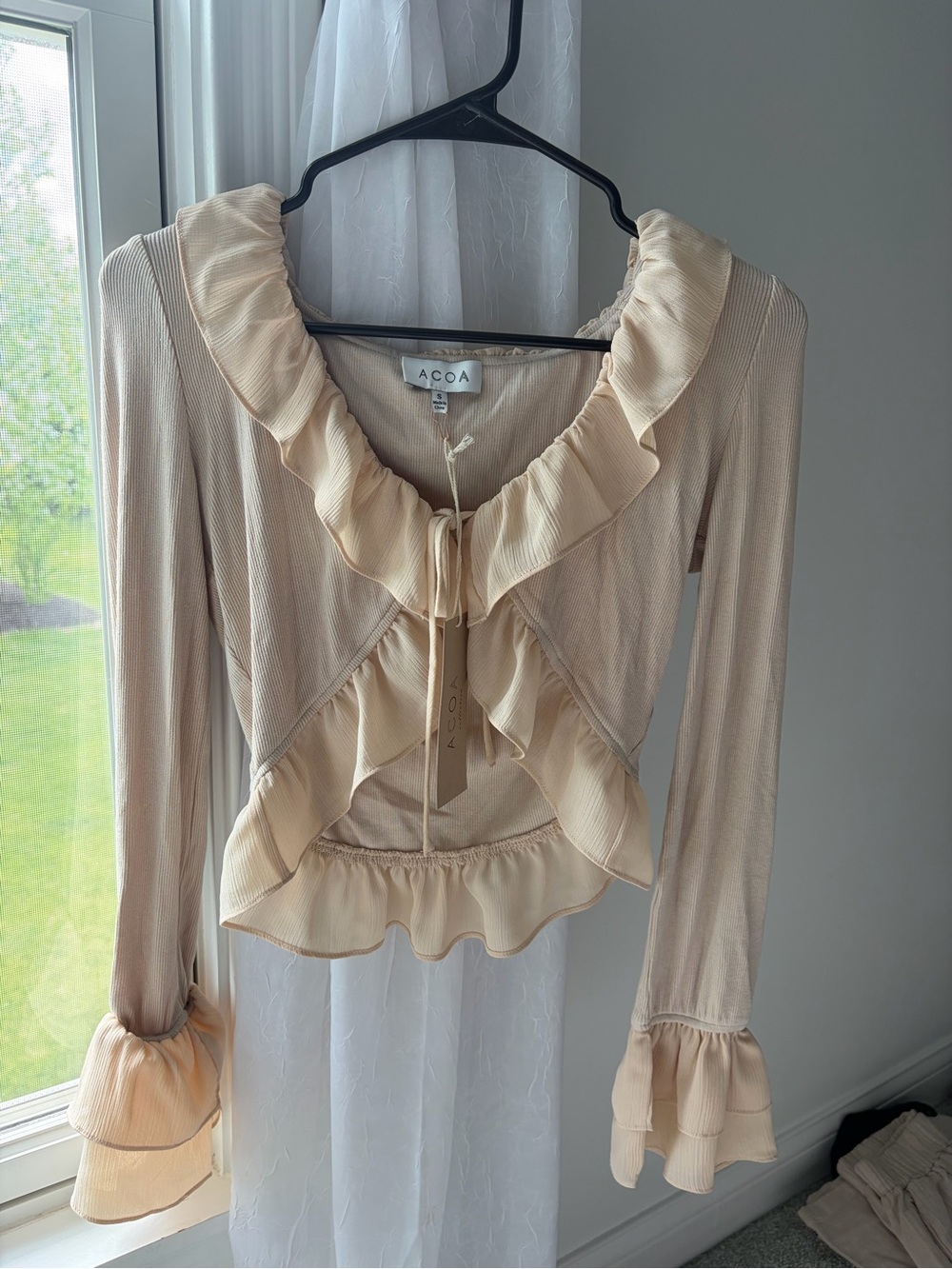 ACOA Tie Front Top